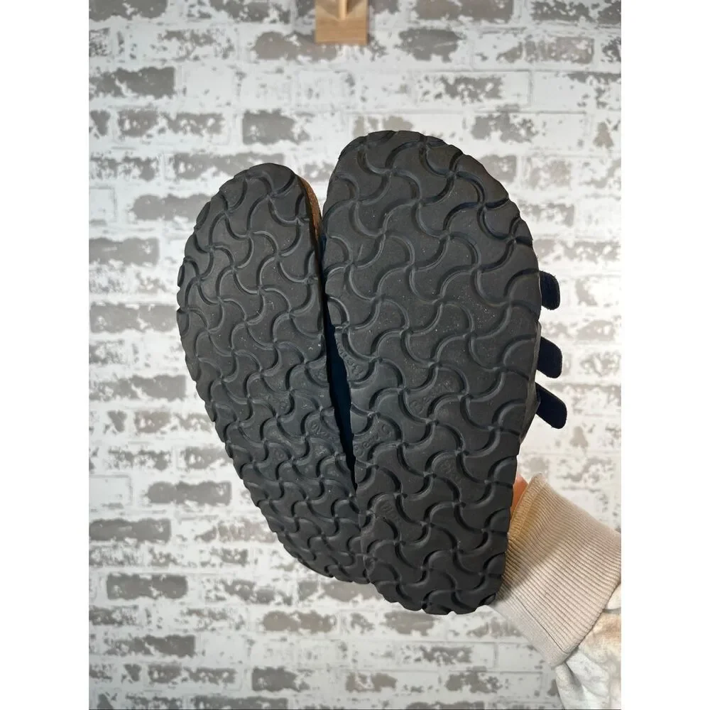 Betula Birkenstocks | women black leather 3 strap sandals size 38